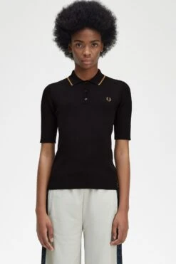 Fred Perry Ribbed Knitted Shirt