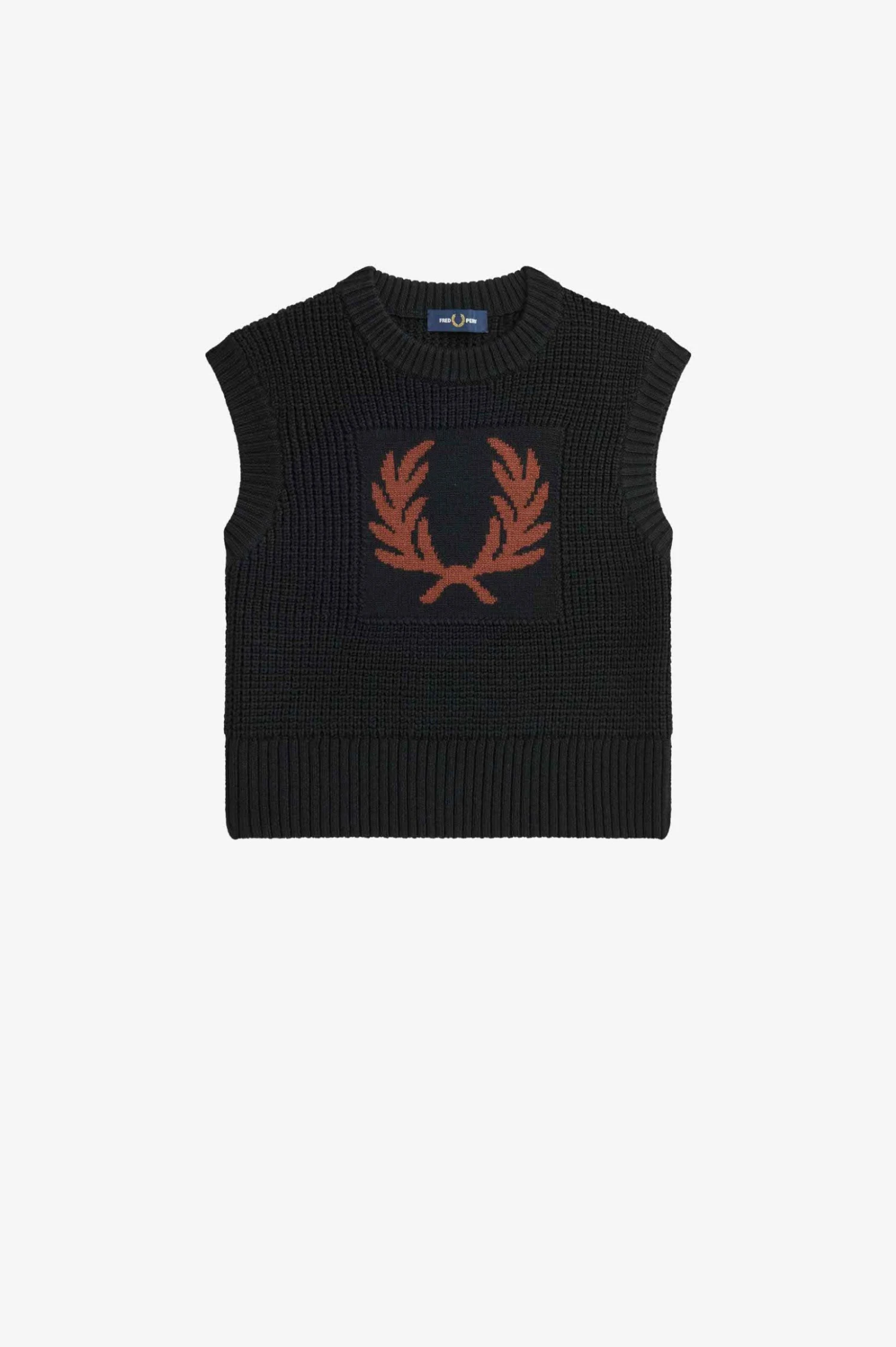 Fred Perry Laurel Wreath Knitted Tank 6 Fred Perry Laurel Wreath Knitted Tank - Image 6