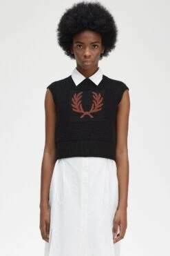 Fred Perry Laurel Wreath Knitted Tank