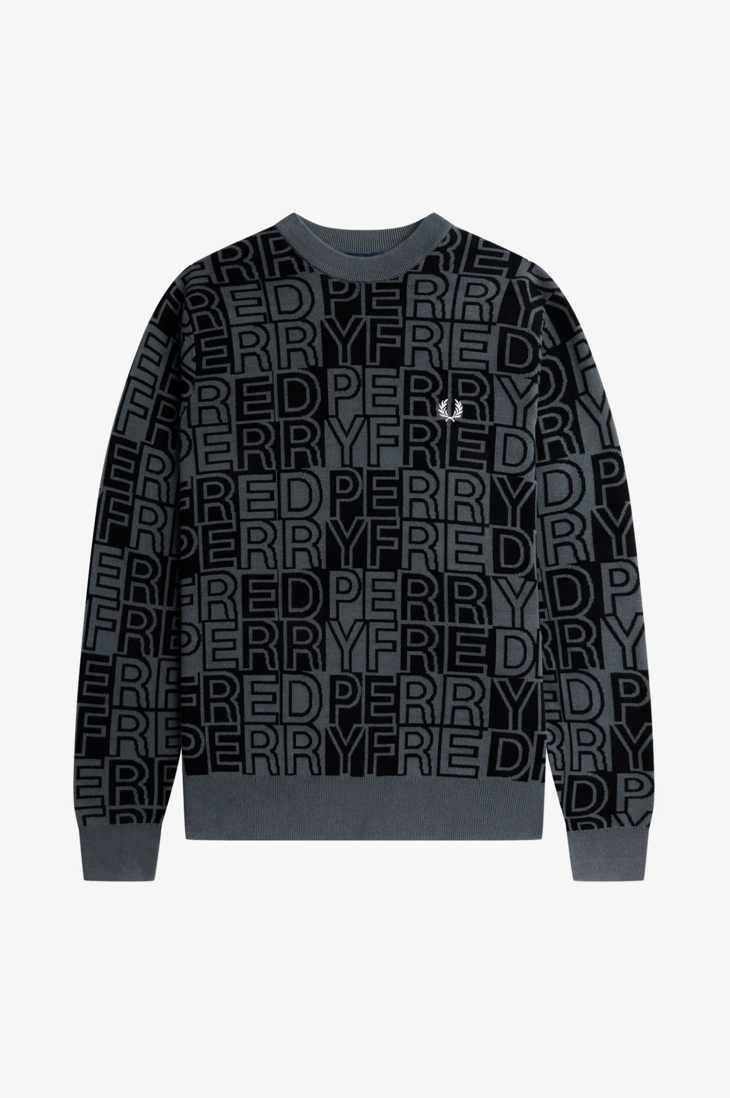 Fred Perry Block Graphic Jumper 6 Fred Perry Block Graphic Jumper - Image 6
