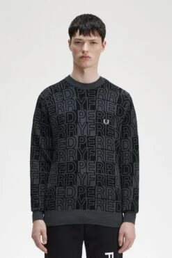 Fred Perry Block Graphic Jumper