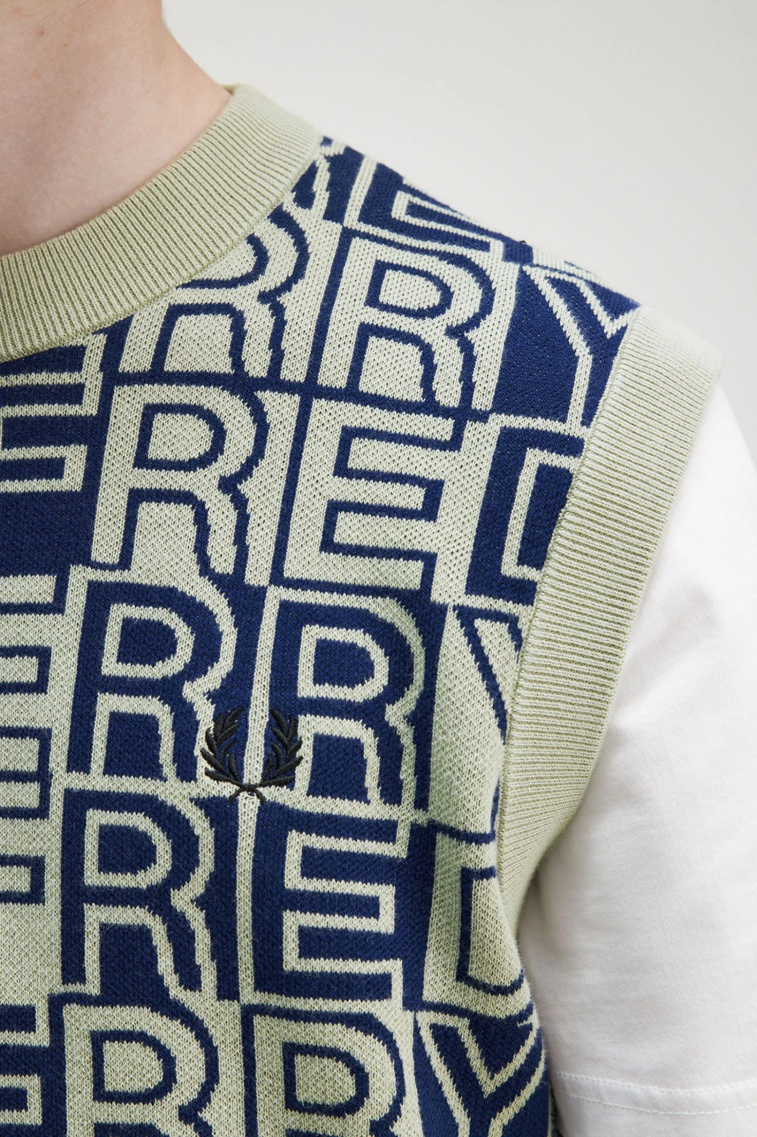 Fred Perry Block Graphic Tank 4 Fred Perry Block Graphic Tank - Image 4