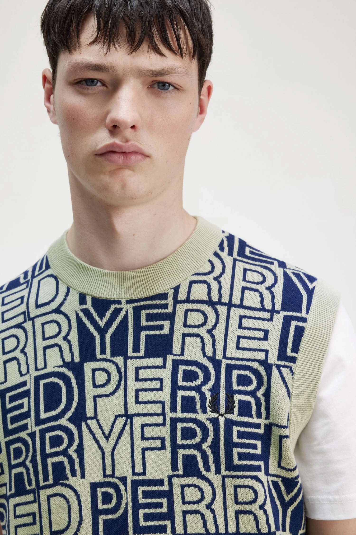 Fred Perry Block Graphic Tank 5 Fred Perry Block Graphic Tank - Image 5