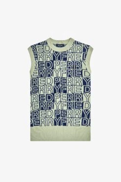 Fred Perry Block Graphic Tank 14 Fred Perry Block Graphic Tank -Fred Perry K6503 M37 V2 Q323 FLATFRONT