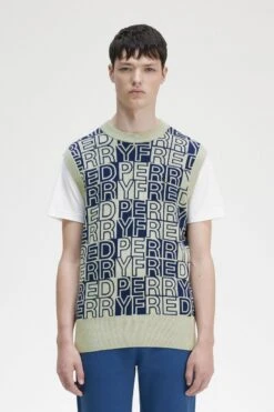Fred Perry Block Graphic Tank