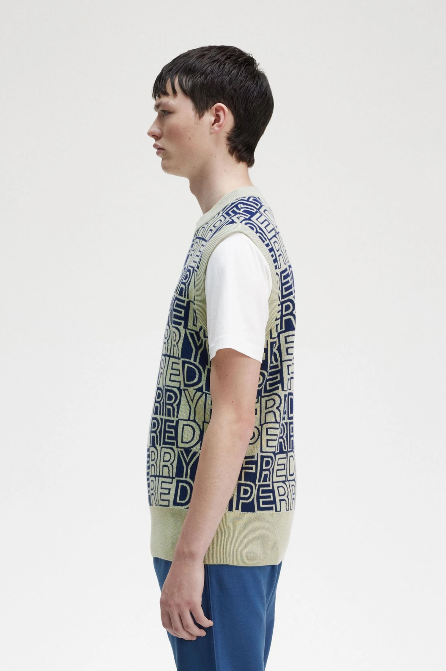 Fred Perry Block Graphic Tank 2 Fred Perry Block Graphic Tank - Image 2