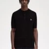 Fred Perry Waffle Stitch Henley Shirt