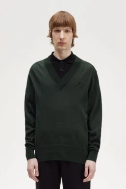 Fred Perry V-Neck Jumper