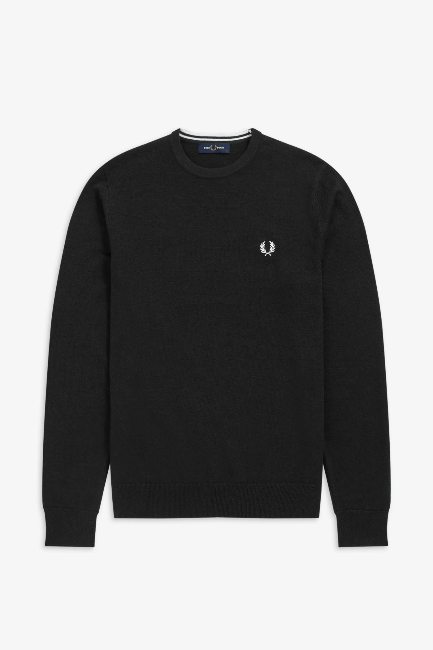 Fred Perry Classic Crew Neck Jumper 6 Fred Perry Classic Crew Neck Jumper - Image 6