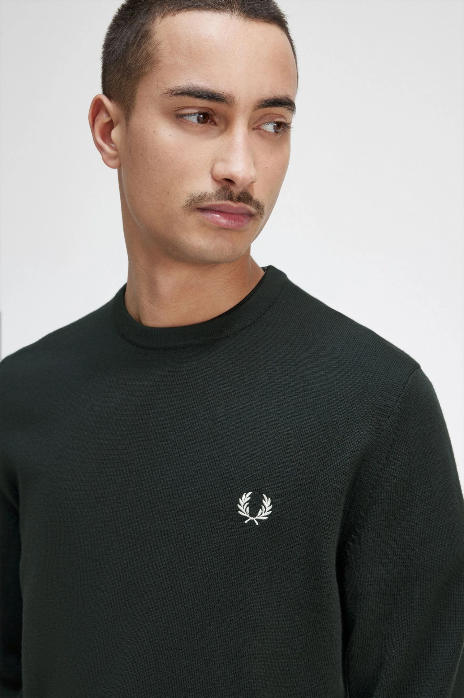 Fred Perry Classic Crew Neck Jumper 3 Fred Perry Classic Crew Neck Jumper - Image 3