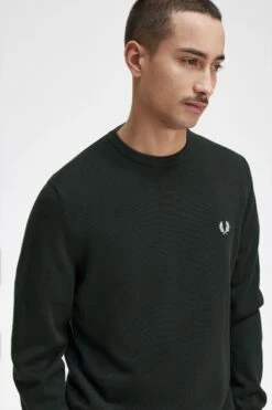 Fred Perry Classic Crew Neck Jumper 11 Fred Perry Classic Crew Neck Jumper -Fred Perry K9601 Q20 V2 Q323 ED3