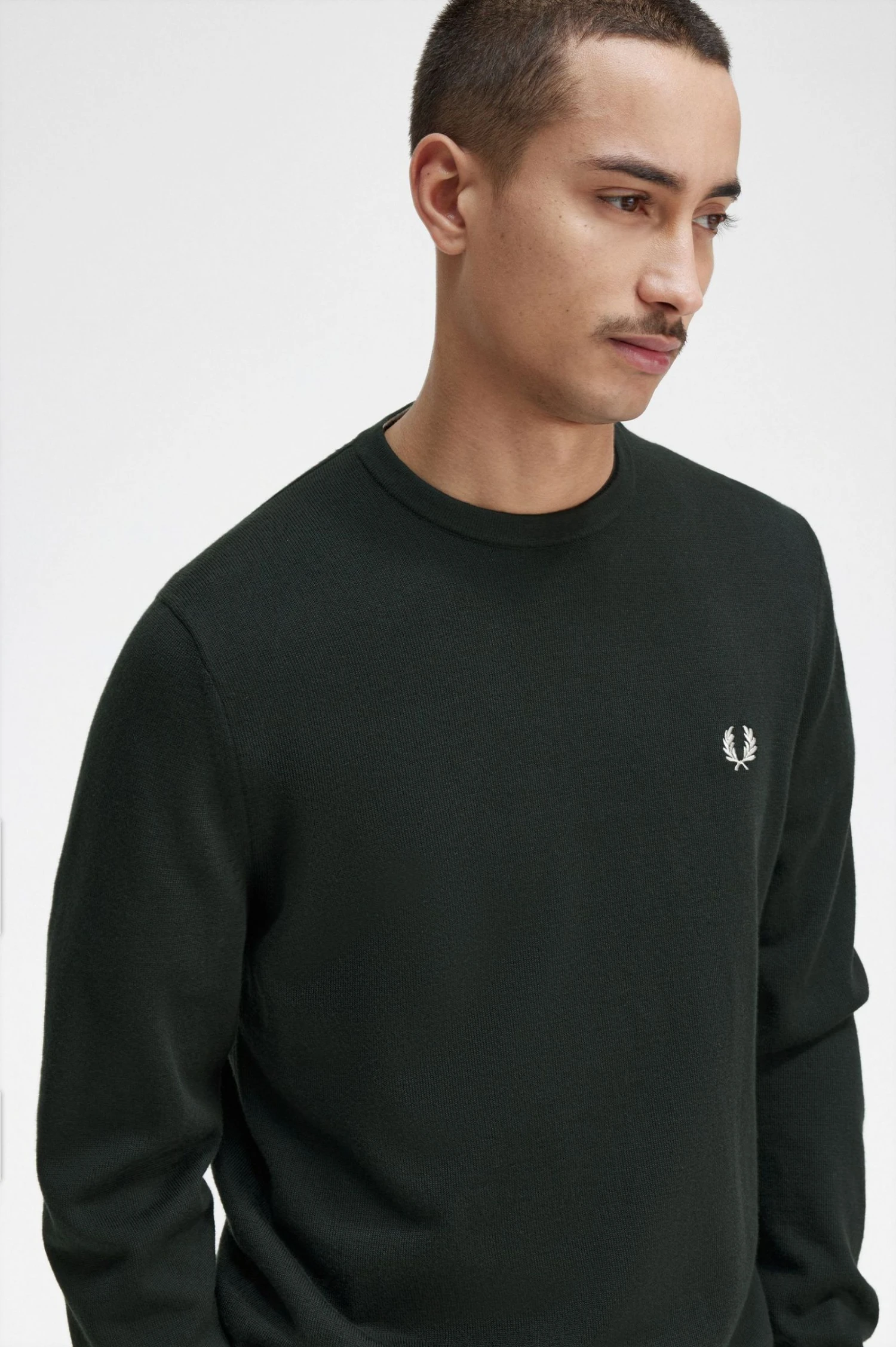 Fred Perry Classic Crew Neck Jumper 5 Fred Perry Classic Crew Neck Jumper - Image 5