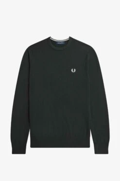 Fred Perry Classic Crew Neck Jumper 12 Fred Perry Classic Crew Neck Jumper -Fred Perry K9601 Q20 V2 Q323 FLATFRONT