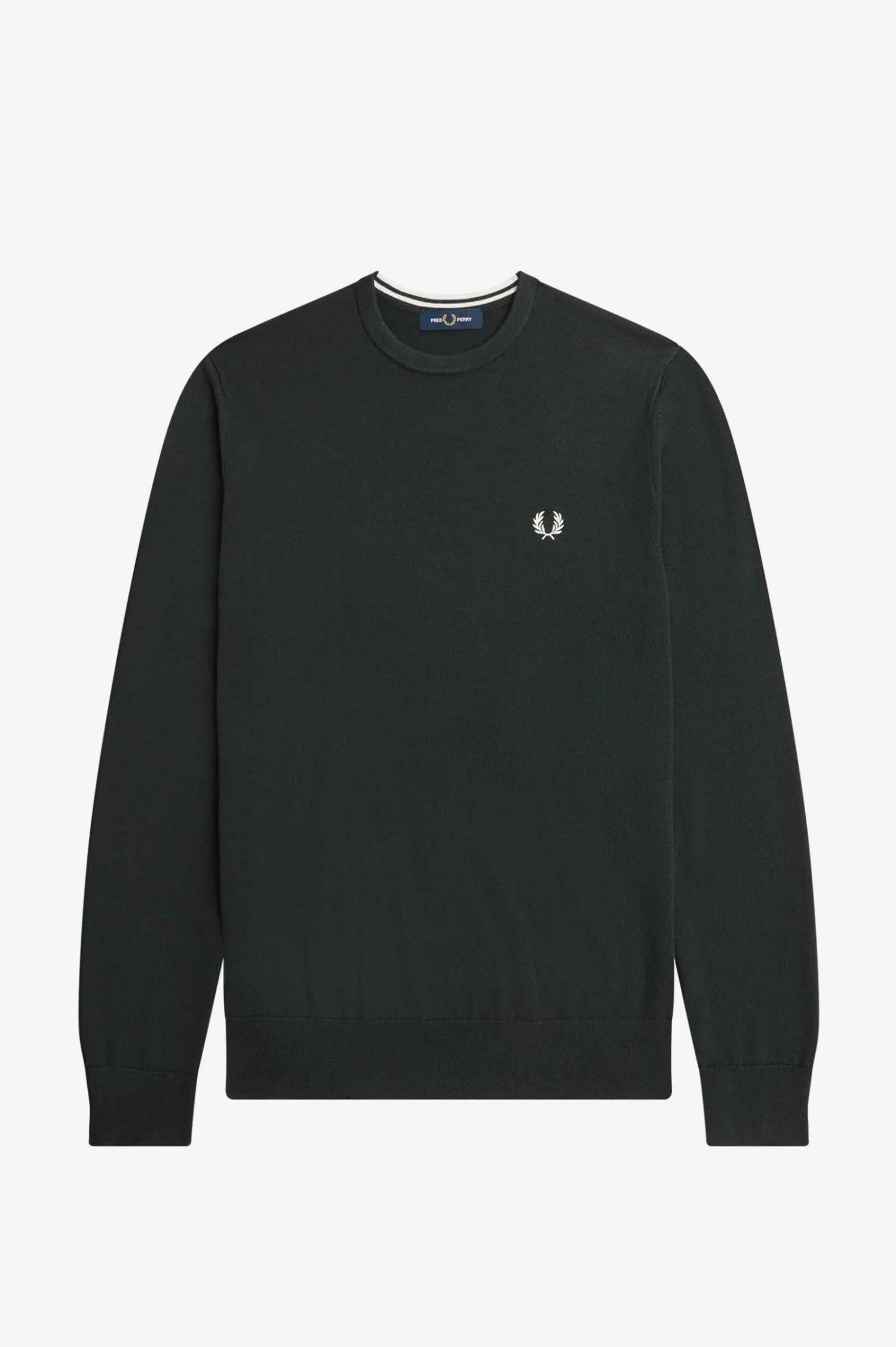 Fred Perry Classic Crew Neck Jumper 6 Fred Perry Classic Crew Neck Jumper - Image 6