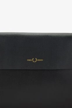 Fred Perry Burnished Leather Sacoche Bag 9 Fred Perry Burnished Leather Sacoche Bag -Fred Perry L4330 102 5