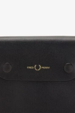 Fred Perry Burnished Leather Pouch 9 Fred Perry Burnished Leather Pouch -Fred Perry L4331 102 5