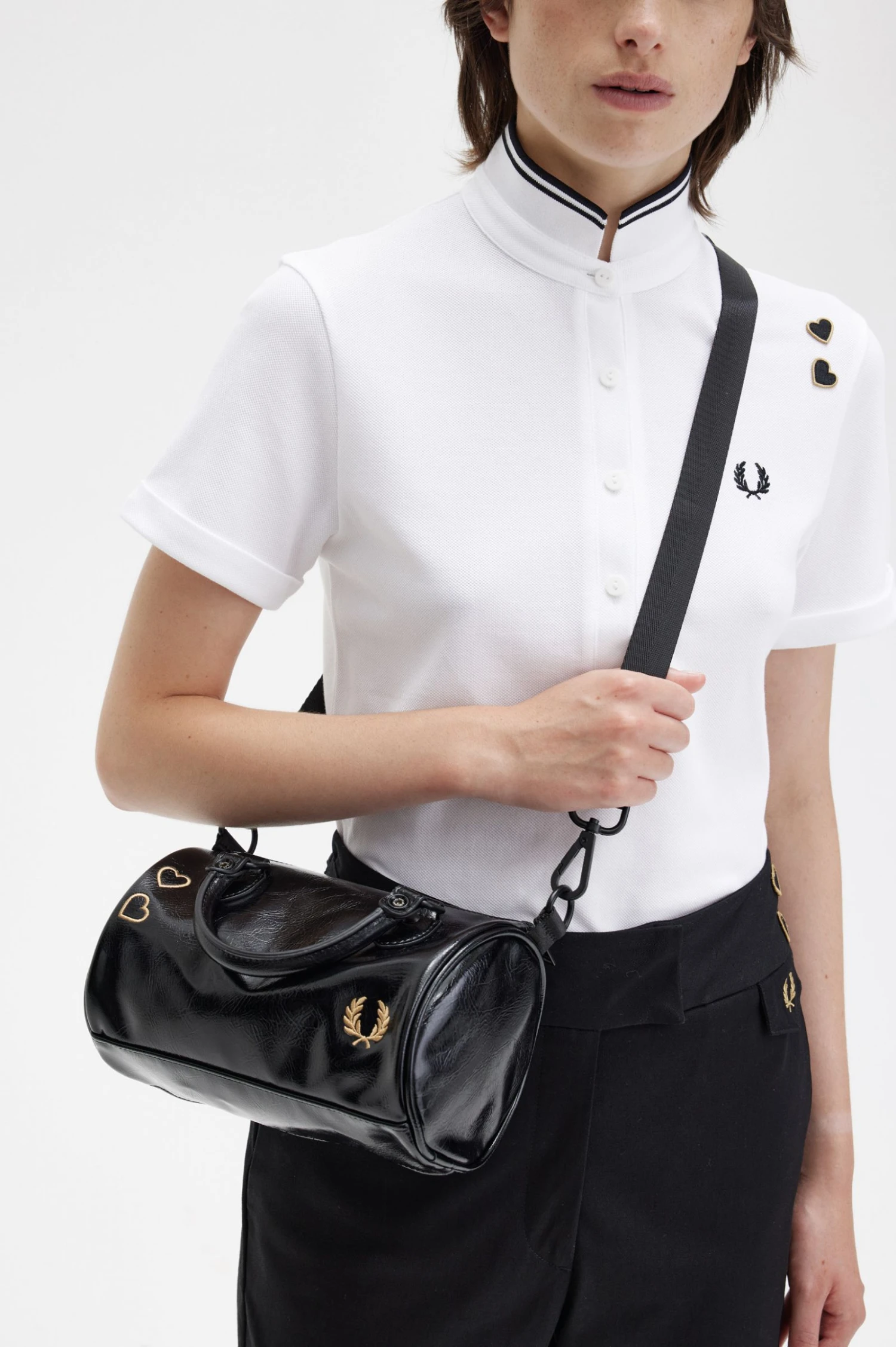 Fred Perry Mini Barrel Bag 6 Fred Perry Mini Barrel Bag - Image 6