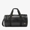 Fred Perry Tonal PU Barrel Bag