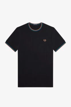 Fred Perry Twin Tipped T-Shirt -Fred Perry M1588 S53 V2 Q323 FLATFRONT