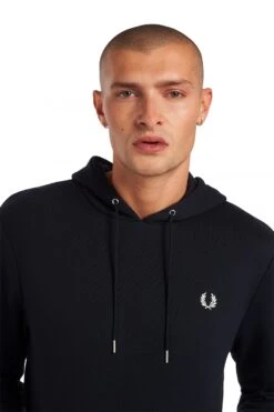 Fred Perry Tipped Hooded Sweatshirt 10 Fred Perry Tipped Hooded Sweatshirt -Fred Perry M2643 248 7