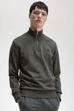 Fred Perry Half Zip Sweatshirt 9 Fred Perry Half Zip Sweatshirt -Fred Perry M3574 638 V2 Q323 ED3