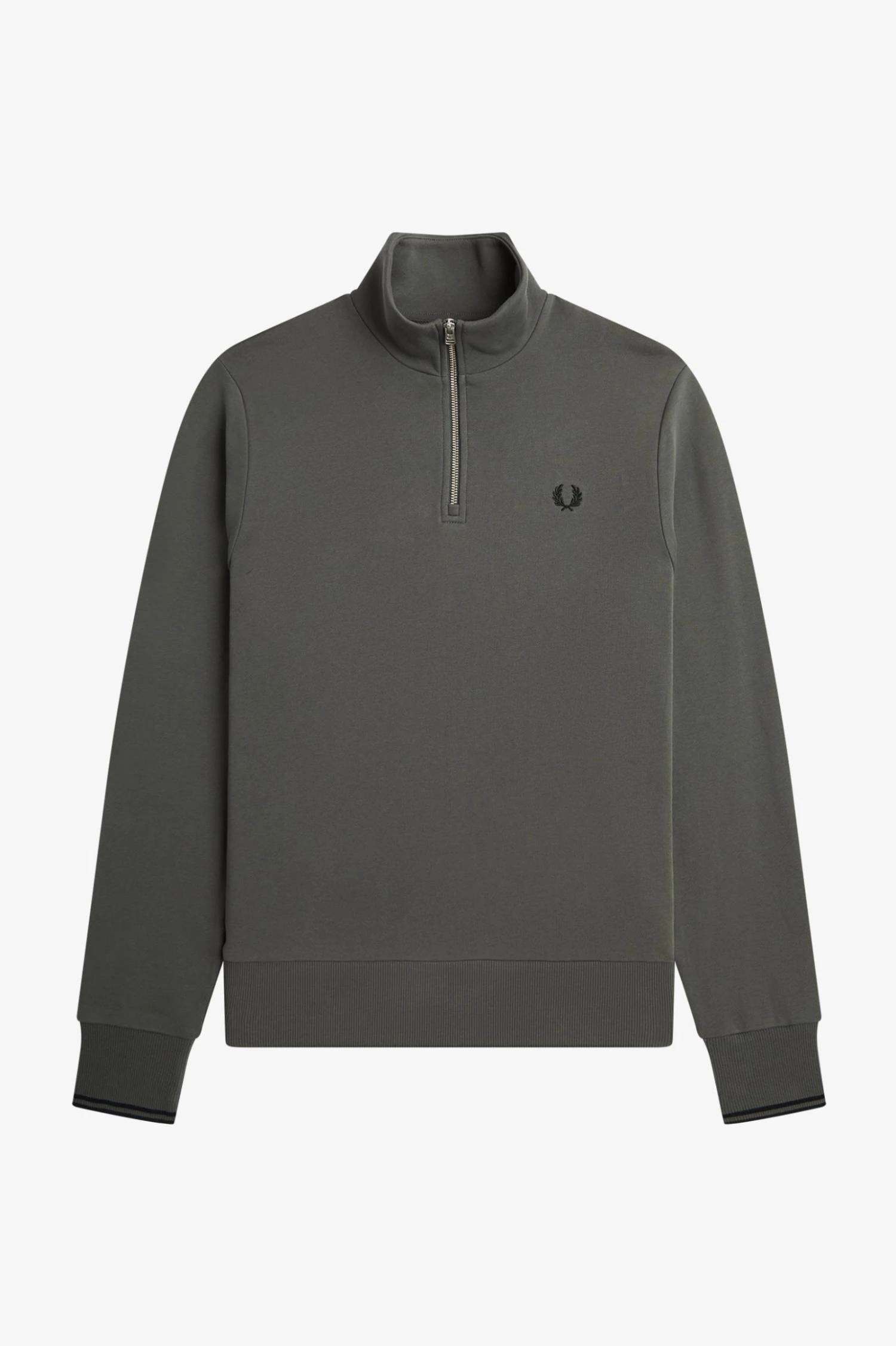 Fred Perry Half Zip Sweatshirt 5 Fred Perry Half Zip Sweatshirt - Image 5