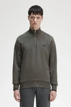 Fred Perry Half Zip Sweatshirt
