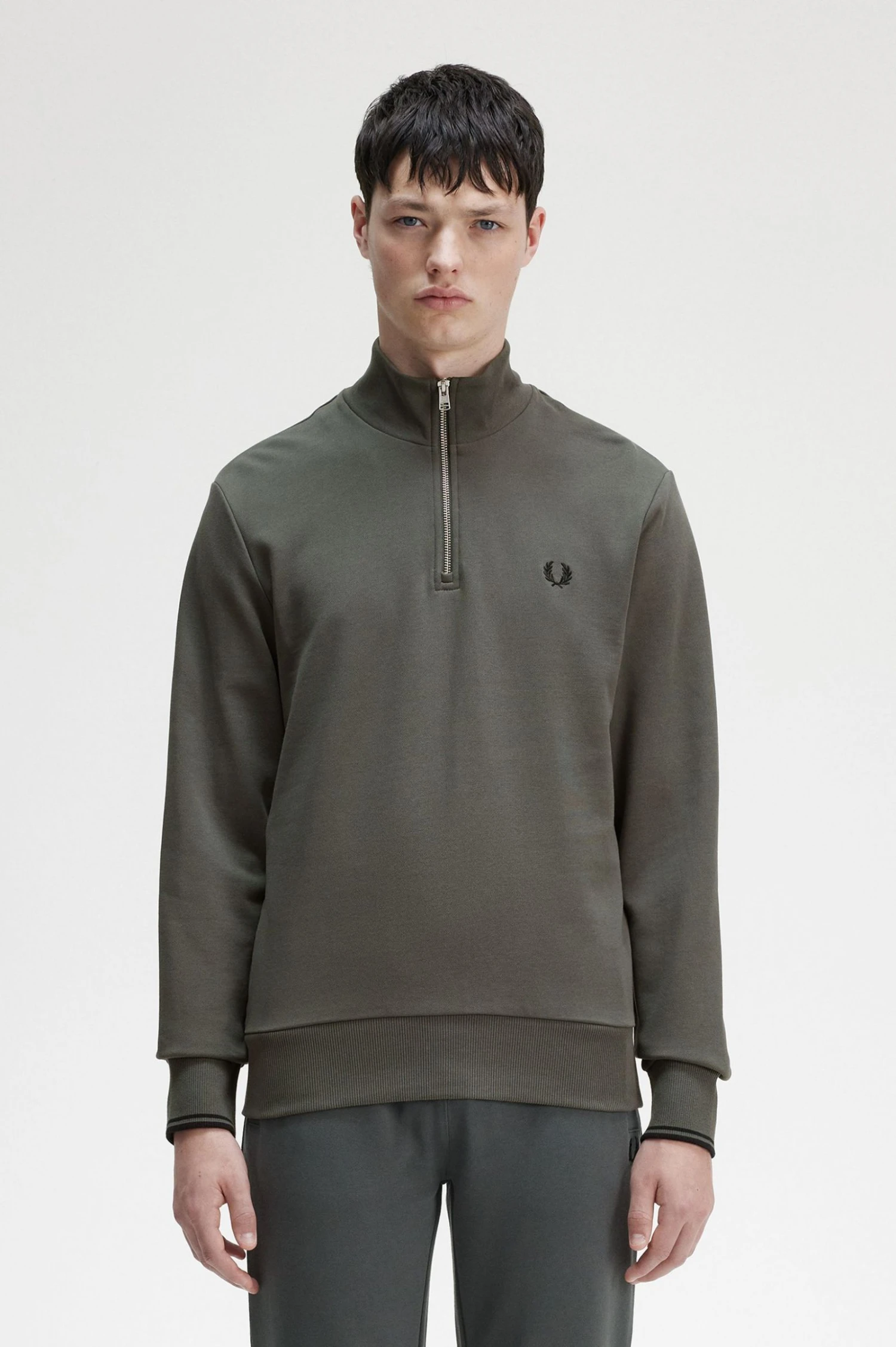 Fred Perry Half Zip Sweatshirt 1 Fred Perry Half Zip Sweatshirt