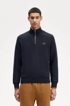 Fred Perry 24 Fred Perry Half Zip Sweatshirt