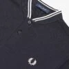 Fred Perry Bomber Collar Polo Shirt