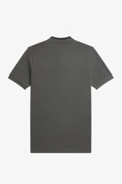 Fred Perry Bomber Collar Polo Shirt 11 Fred Perry Bomber Collar Polo Shirt -Fred Perry M4526 638 V2 Q323 FLATBACK