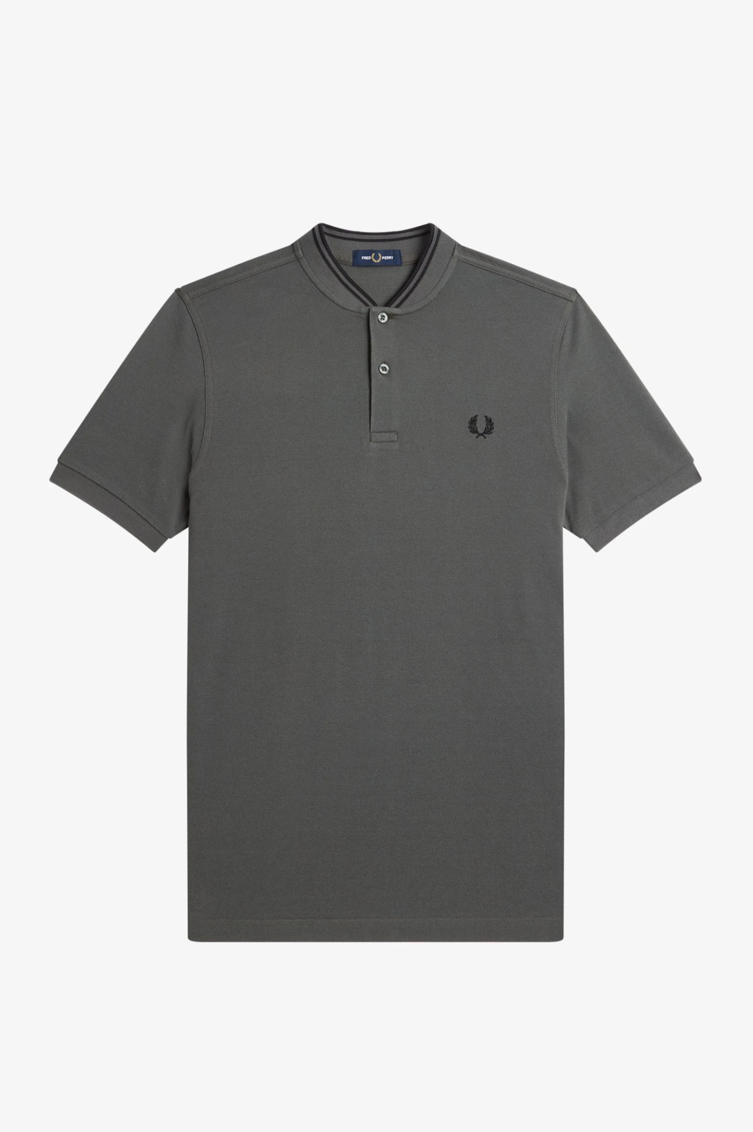 Fred Perry Bomber Collar Polo Shirt 5 Fred Perry Bomber Collar Polo Shirt - Image 5