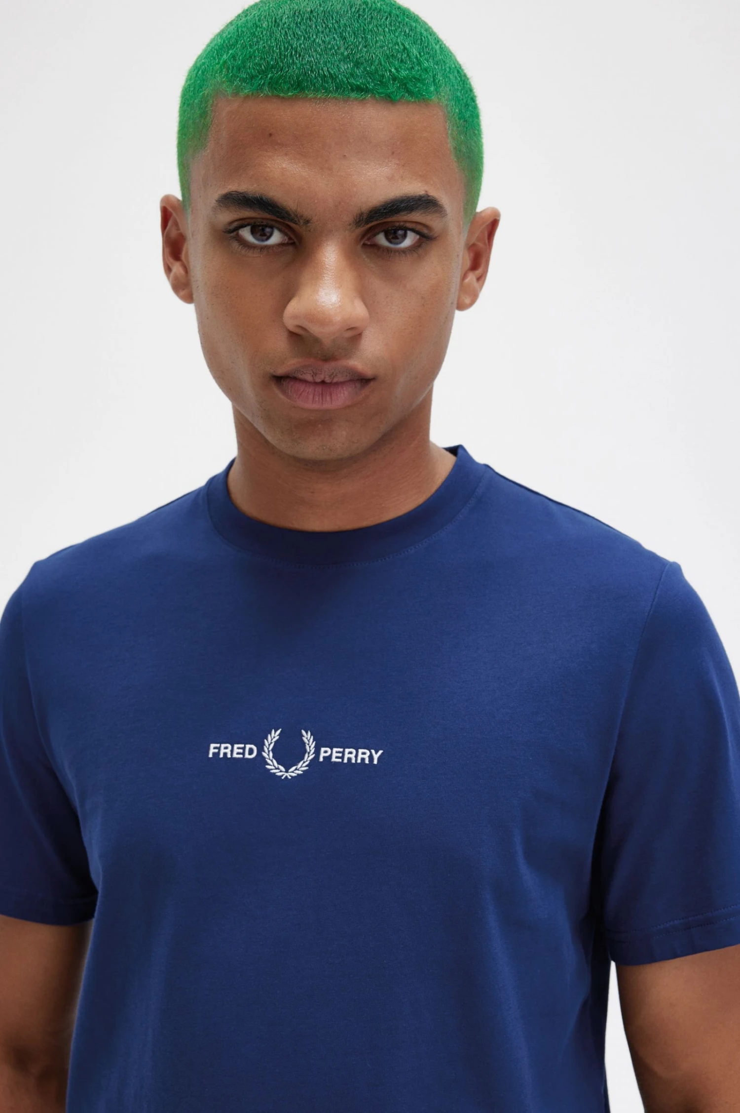 Fred Perry Embroidered T-Shirt 4 Fred Perry Embroidered T-Shirt - Image 4