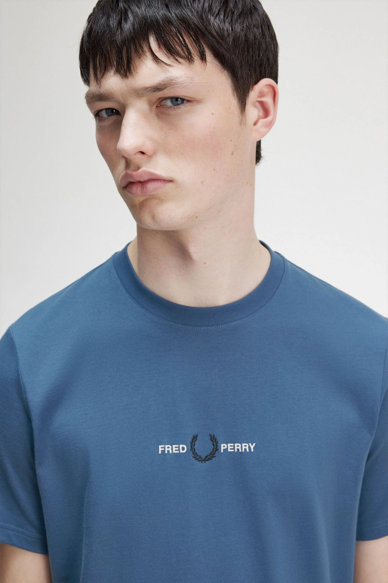 Fred Perry Embroidered T-Shirt 4 Fred Perry Embroidered T-Shirt - Image 4