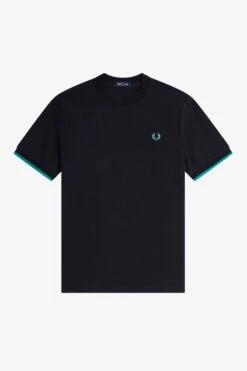 Fred Perry Tipped Cuff Piqué Shirt -Fred Perry M4654 S46 5