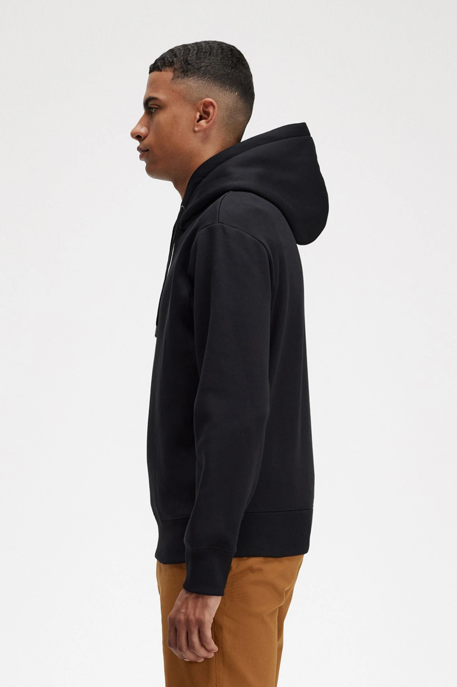 Fred Perry Embroidered Hooded Sweatshirt 2 Fred Perry Embroidered Hooded Sweatshirt - Image 2