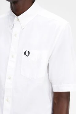 Fred Perry Oxford Shirt -Fred Perry M5503 100 4
