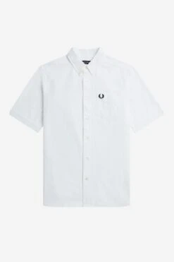 Fred Perry Oxford Shirt -Fred Perry M5503 100 5