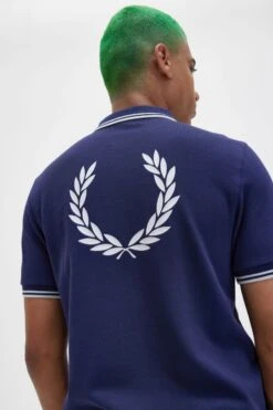 Fred Perry Back Graphic Polo Shirt -Fred Perry M5603 143 4