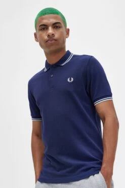 Fred Perry Back Graphic Polo Shirt -Fred Perry M5603 143 5