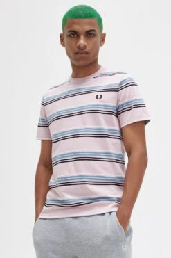 Fred Perry Stripe T-Shirt 9 Fred Perry Stripe T-Shirt -Fred Perry M5607 J10 4