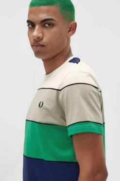 Fred Perry Bold Stripe T-Shirt -Fred Perry M5608 M37 3