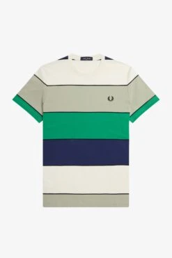 Fred Perry Bold Stripe T-Shirt -Fred Perry M5608 M37 6