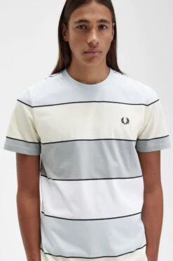 Fred Perry Bold Stripe T-Shirt -Fred Perry M5608 R32 4