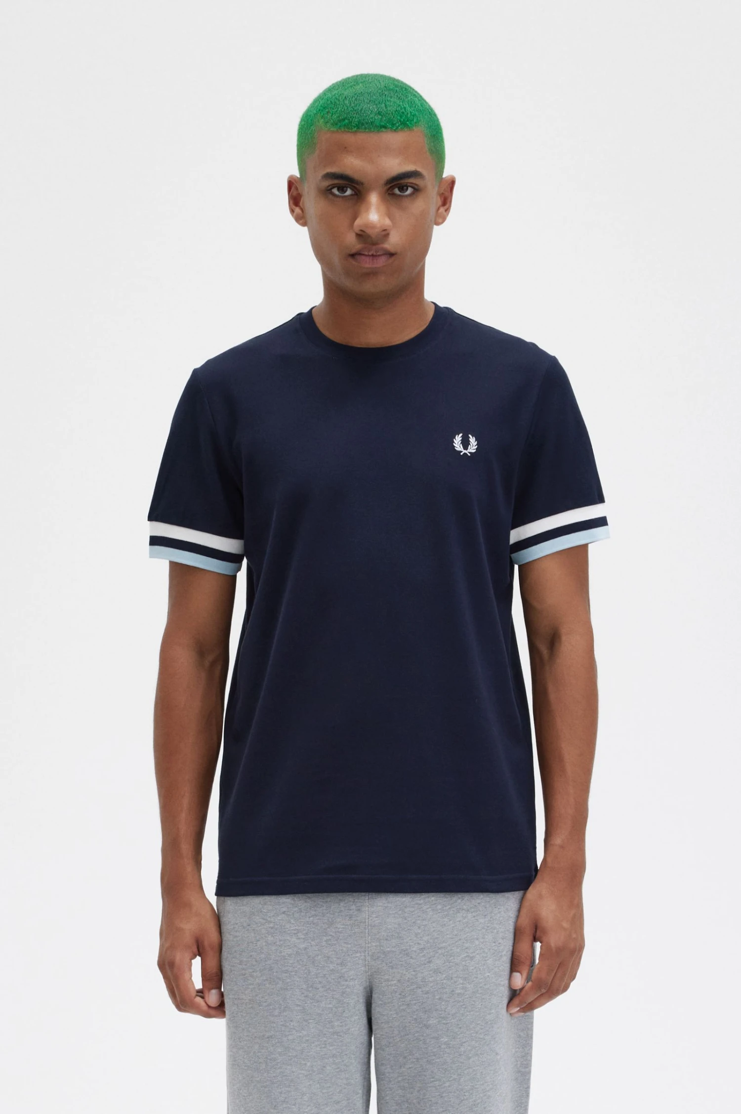 Fred Perry Bold Tipped Piqué T-Shirt 1 Fred Perry Bold Tipped Piqué T-Shirt