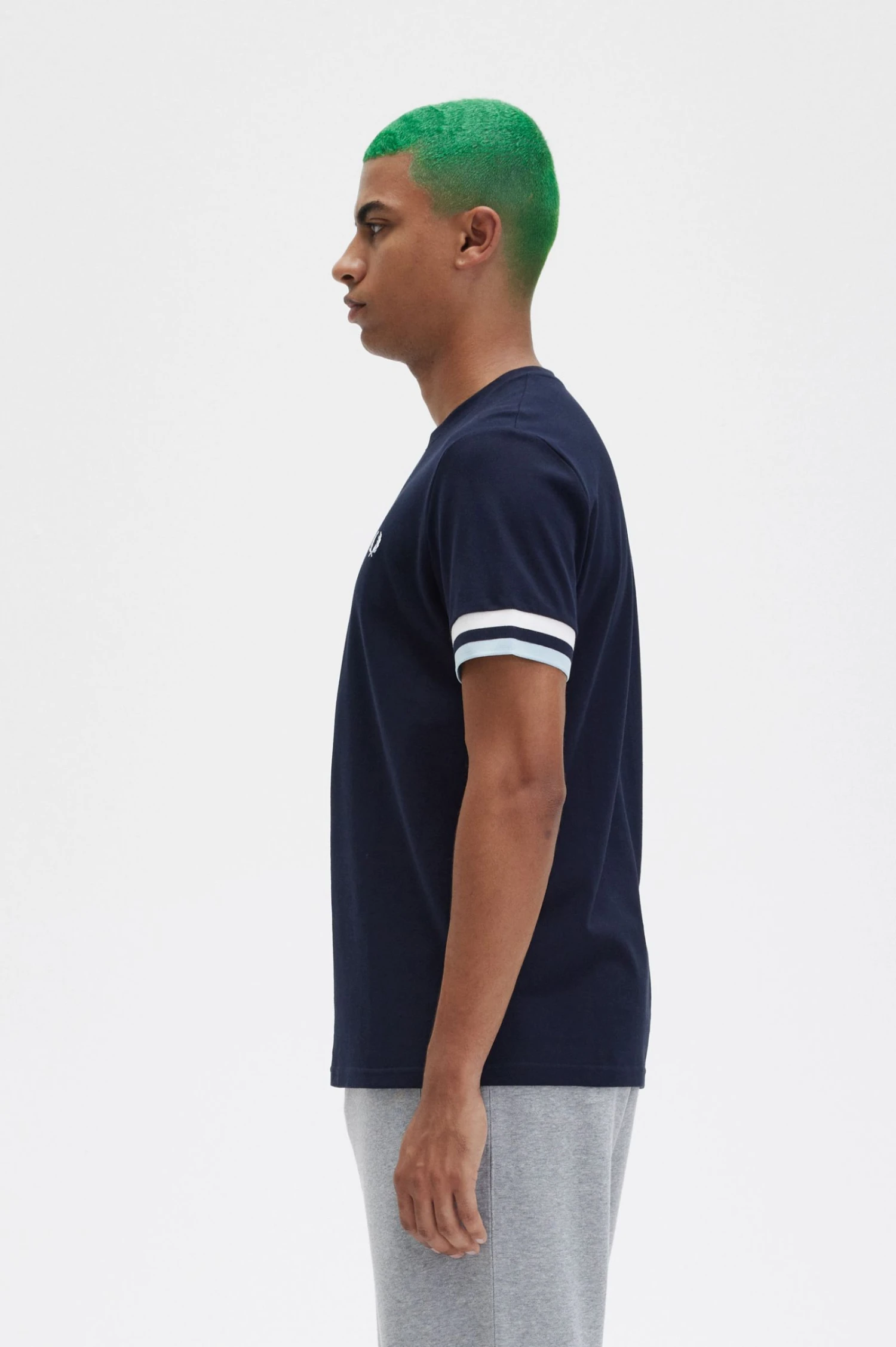 Fred Perry Bold Tipped Piqué T-Shirt 2 Fred Perry Bold Tipped Piqué T-Shirt - Image 2