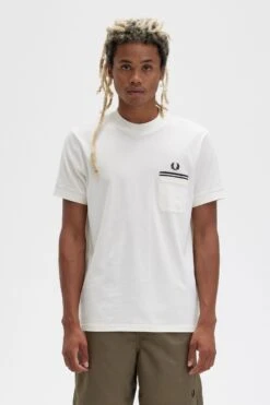 Fred Perry Twin Tipped Pocket T-Shirt