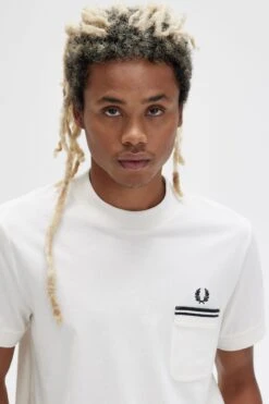 Fred Perry Twin Tipped Pocket T-Shirt -Fred Perry M5614 560 3