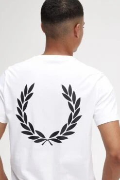 Fred Perry Back Graphic T-Shirt 10 Fred Perry Back Graphic T-Shirt -Fred Perry M5631 100 4