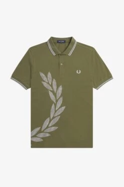 Cross Stitch Laurel Wreath Fred Perry Shirt 16 Cross Stitch Laurel Wreath Fred Perry Shirt -Fred Perry M5672 Q55 8